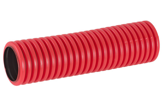 Труба для защиты кабеля жесткая тип 750 красная d=90мм (5,7м)